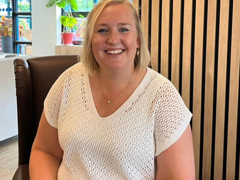 eveline projectleider orientatiebaan bij topaz