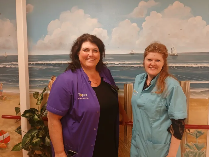 marleen coordinerend verzorgende ig en verginia hbo-verpleegkundige bij Topaz overrhyn